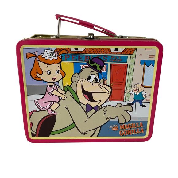 Cartoon Network Other - Vintage Cartoon Network 1999 Manila Gorilla Metal Lunch Box 7x6x3 Rare